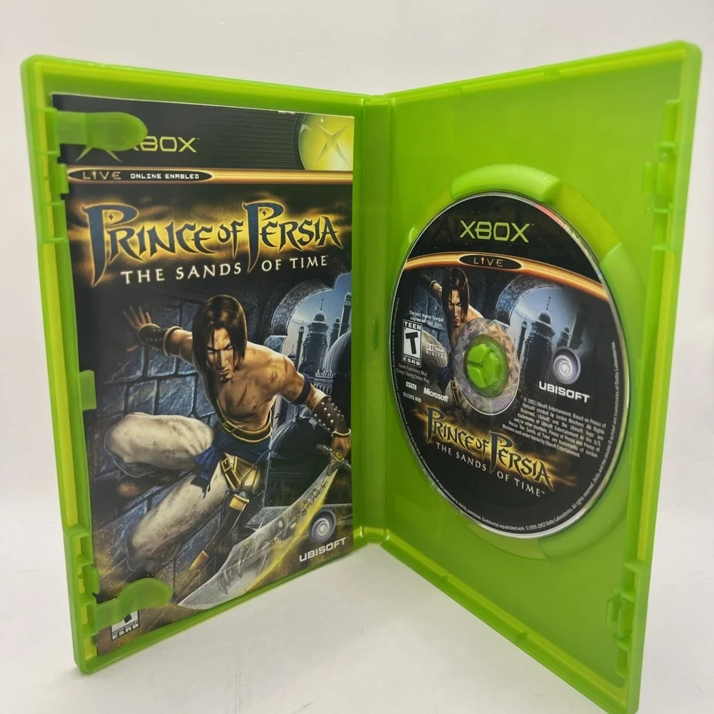Prince of Persia: The Sands of Time (Xbox 2003) Clean Tested Working